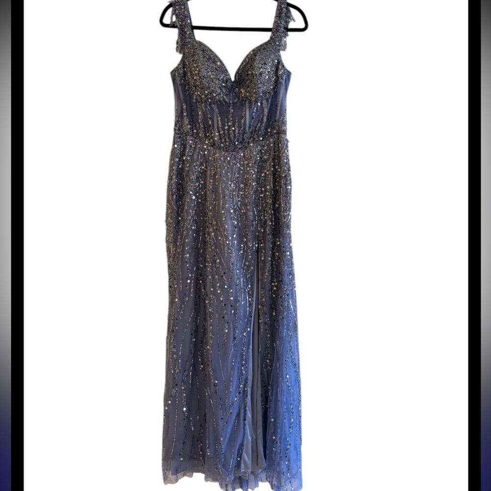 Cinderella Divine Dress smoky blue - Picture 3 of 17